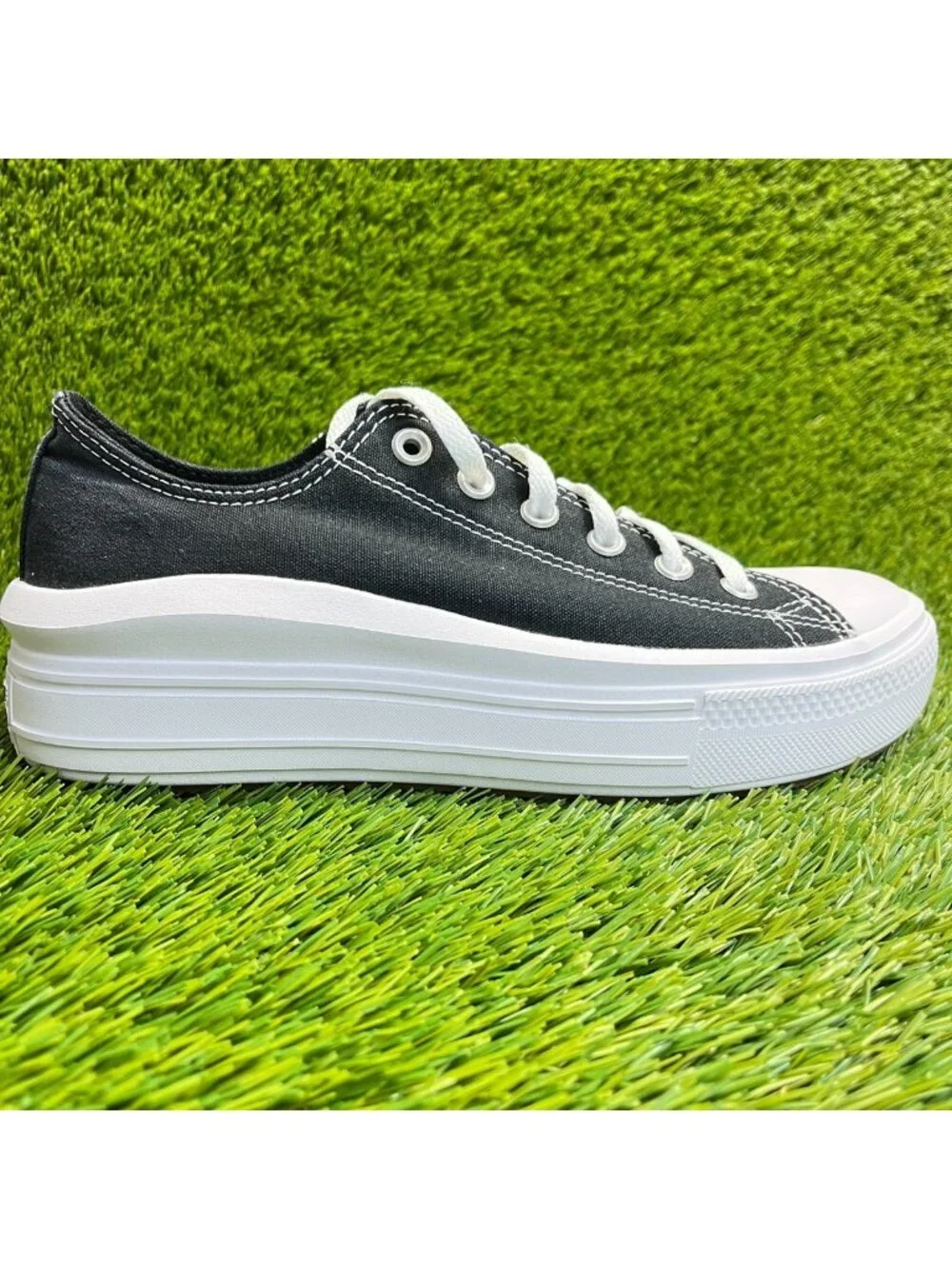 Converse Chuck Taylor All Star Move Womens Size 10.5 Athletic Shoes Sneakers - Picture 1 of 10